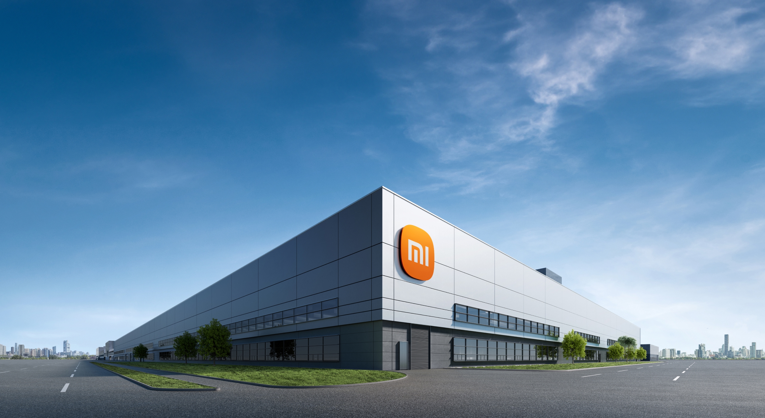 Xiaomi Auto warehouse facility