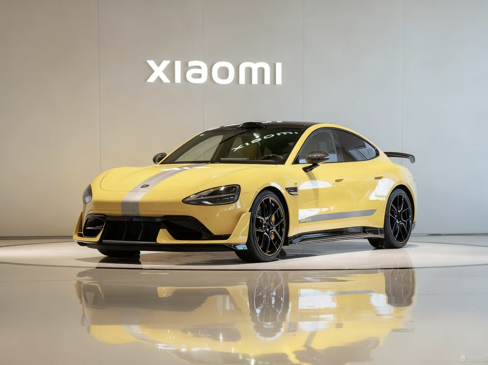 Xiaomi SU7 front exterior view